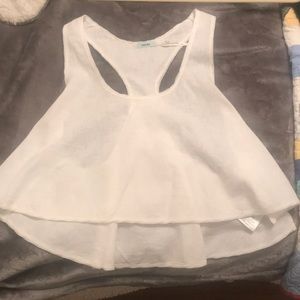 Kimchi Blue Flowy Crop Top!!